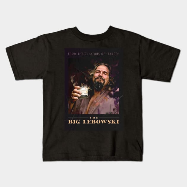 The Big Lebowski Kids T-Shirt by dmitryb1